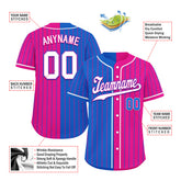 Custom Stripe Fashion Personalized Authentic Baseball Jersey BSBJ01-E06043-11